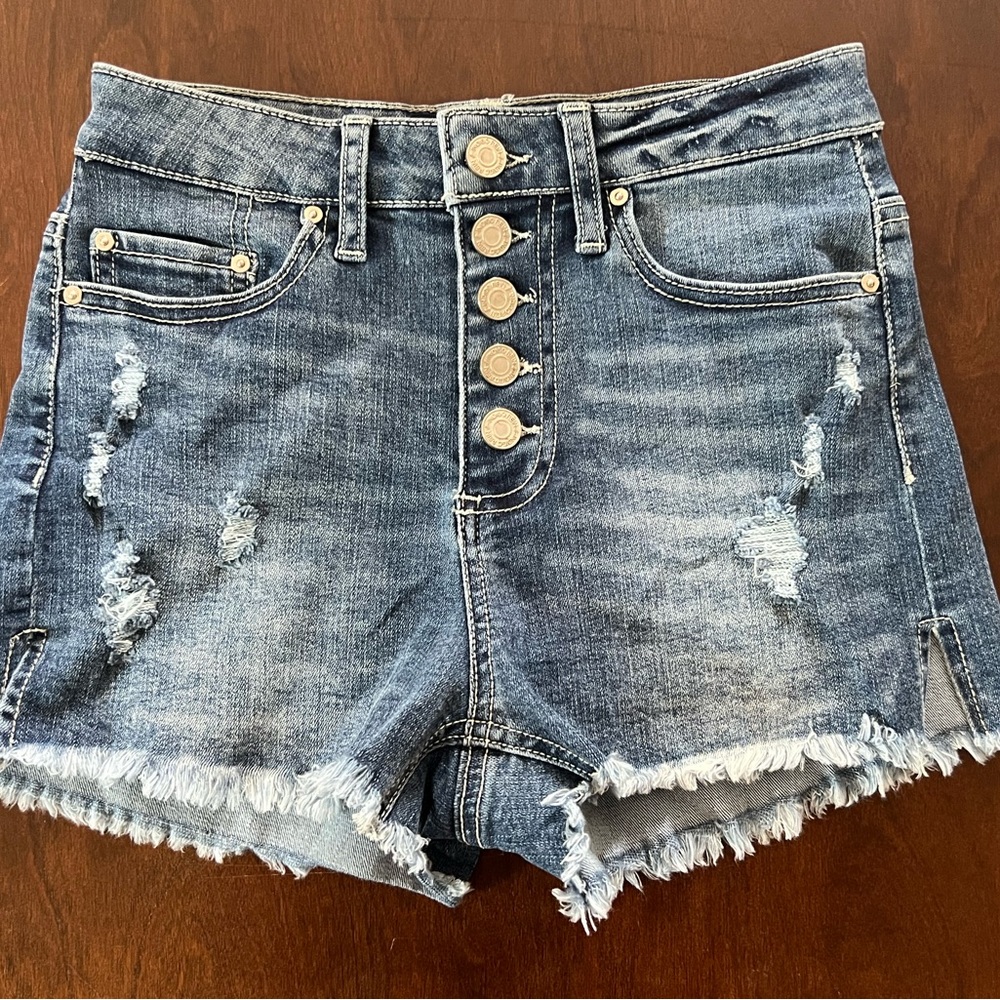 Indigo Rein High Waisted Shorts